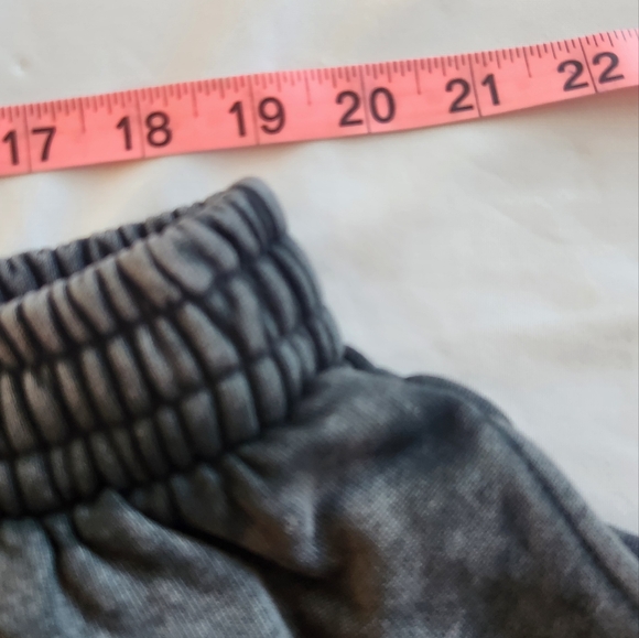 🏷️SKIMS Boyfriend Fleece Lounge Shorts Ash Black 4X - Picture 8 of 12